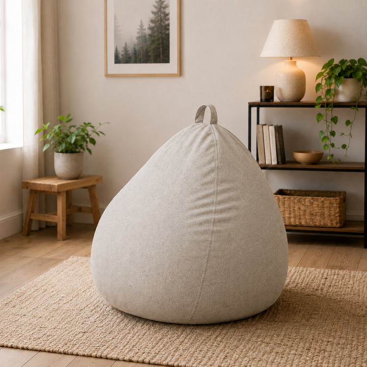 Puf Pera com Capa Removível - 105x85 Cm
