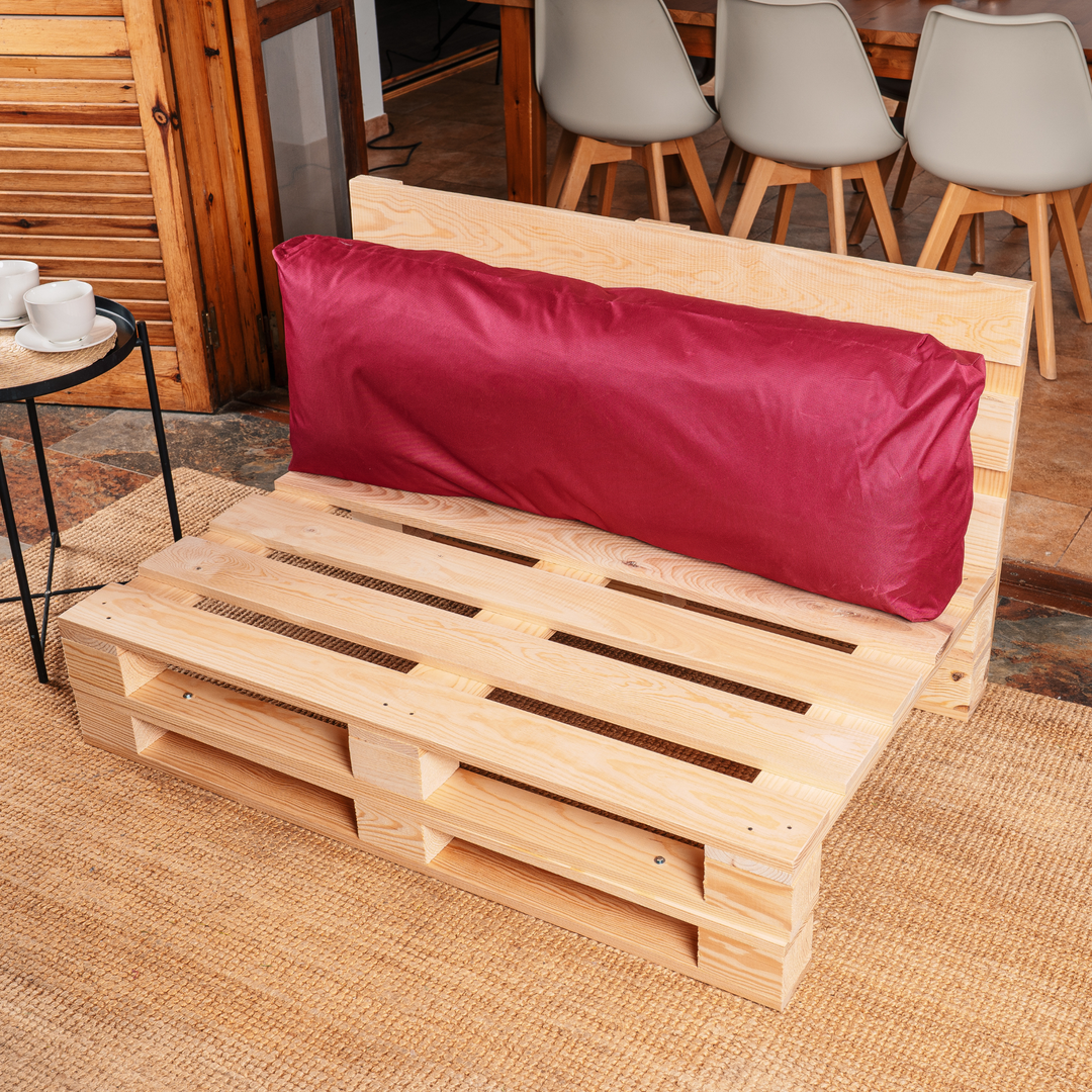 Almofada de Painel com Capa Impermeável Removível - Encosto 120x40 cm
