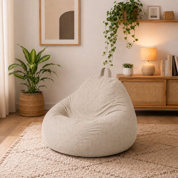 Puf Pera com Capa Removível - 105x85 Cm
