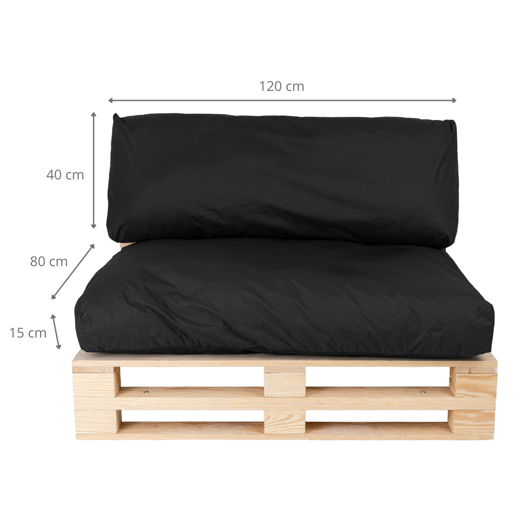Almofadas de Palete Impermeáveis com Capa Removível - LOTE
