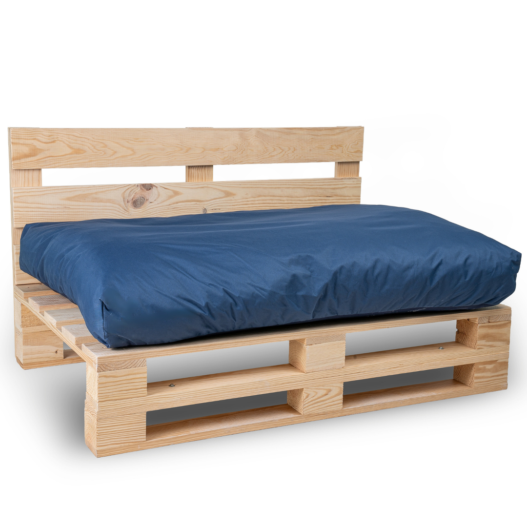 Almofada Pallet com Capa Impermeável - Assento 120x80 Cm