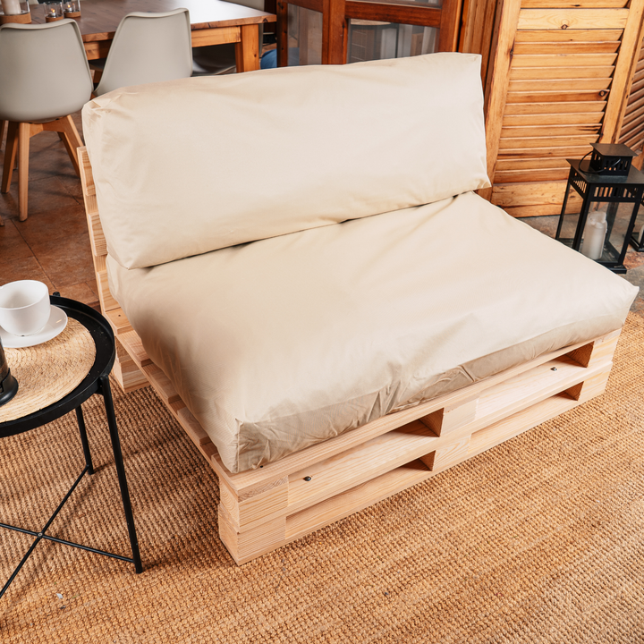 Almofadas de Palete Impermeáveis com Capa Removível - LOTE