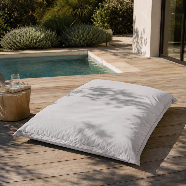 Puf de Exterior Impermeável com Capa Removível Anti-UV - 120x160 Cm