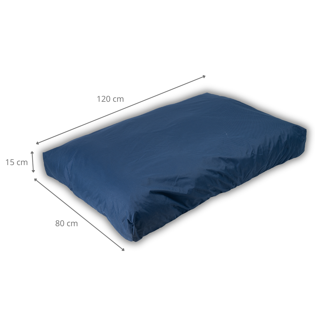 Almofada Pallet com Capa Impermeável - Assento 120x80 Cm