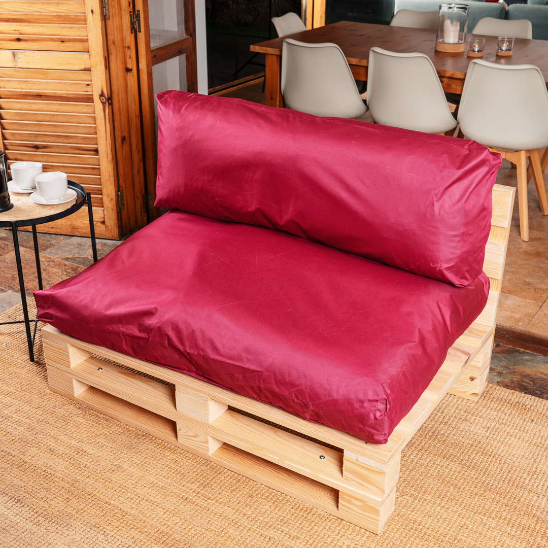Almofadas de Palete Impermeáveis com Capa Removível - LOTE