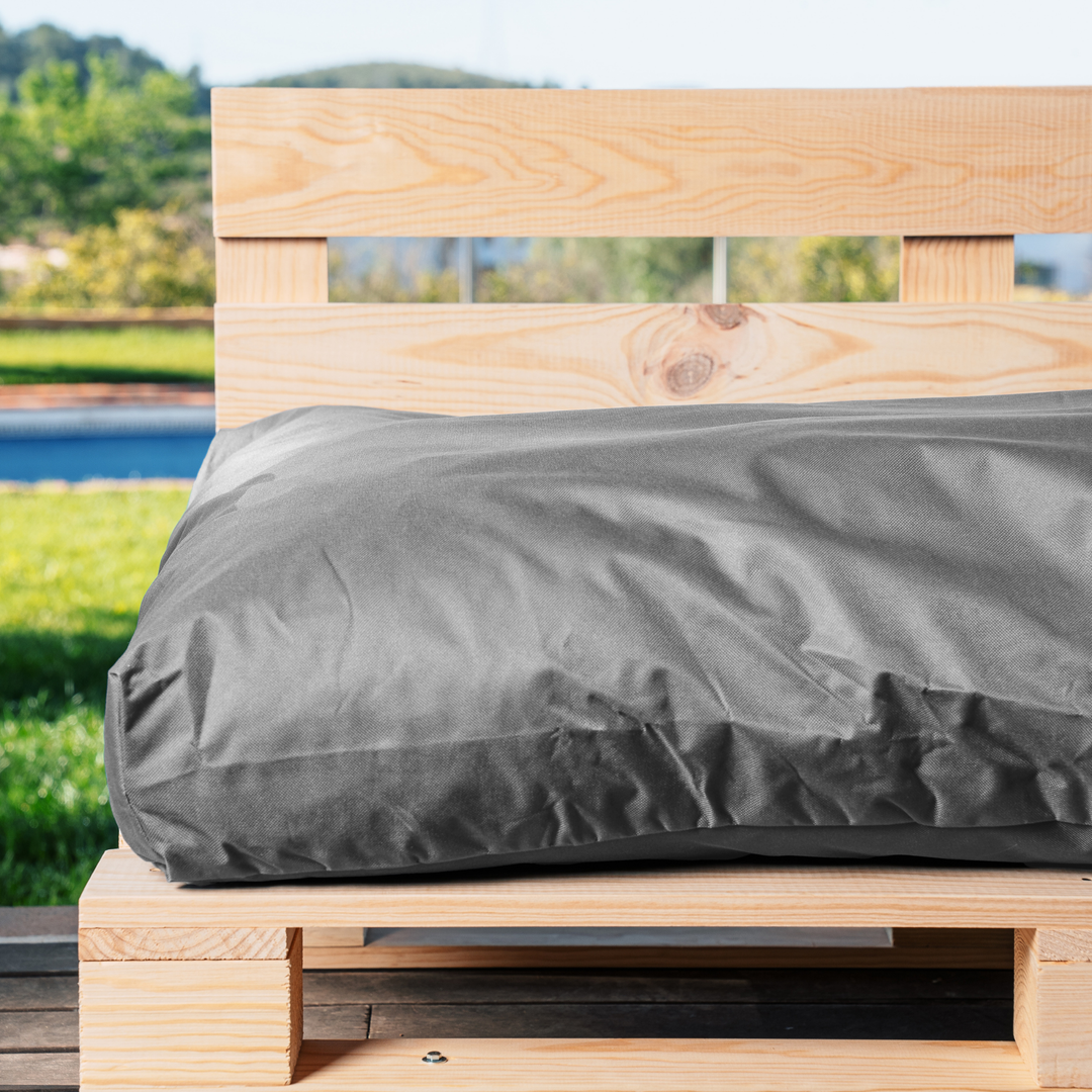 Almofadas de Palete Impermeáveis com Capa Removível - LOTE X2