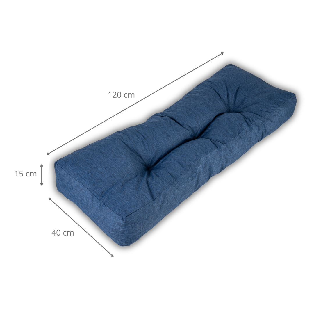 Apenas Encosto da Almofada Pallet - 120x40x15 Cm