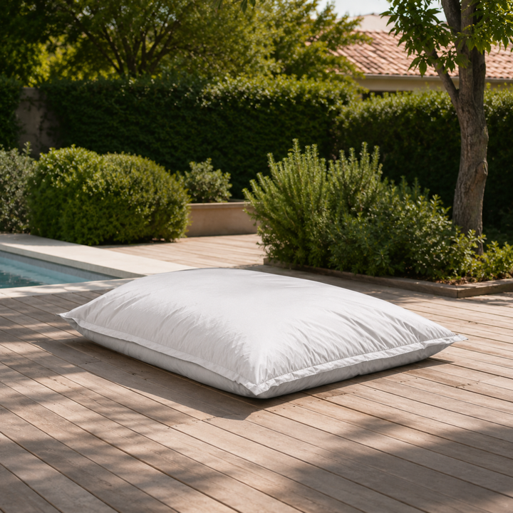 Puf de Exterior Impermeável com Capa Removível Anti-UV - 120x160 Cm