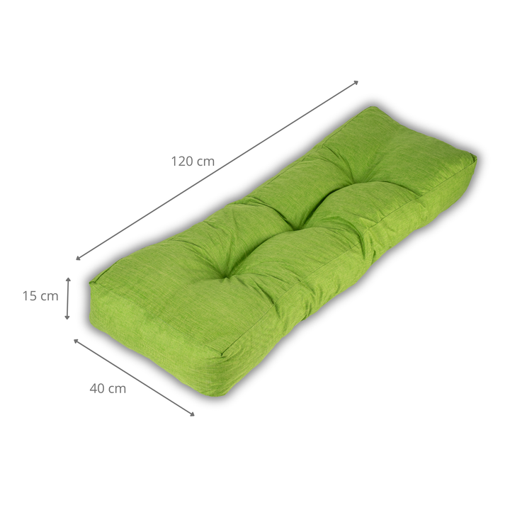 Apenas Encosto da Almofada Pallet - 120x40x15 Cm