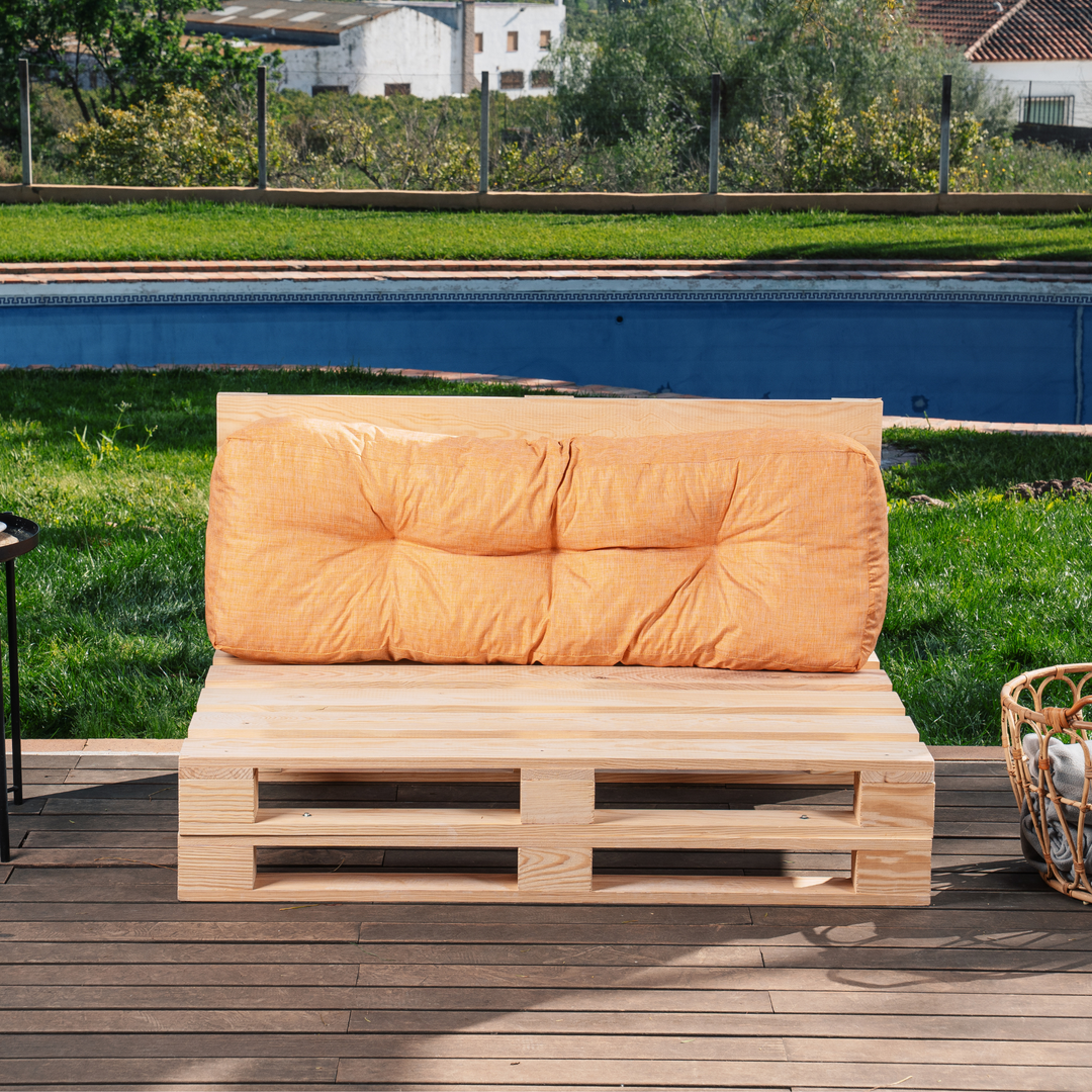 Apenas Encosto da Almofada Pallet - 120x40x15 Cm
