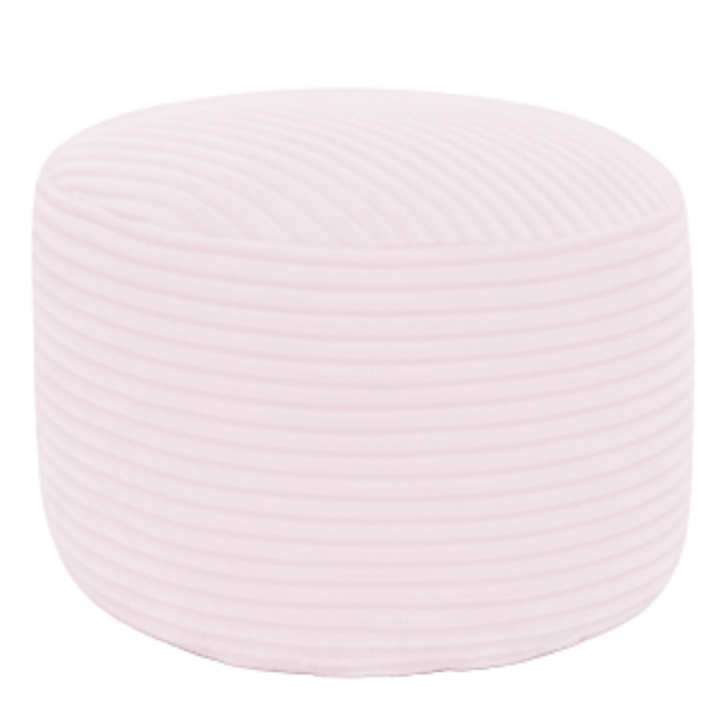 Repousapé com Capa Removível em Veludo Cotelê - 50 X 30 Cm