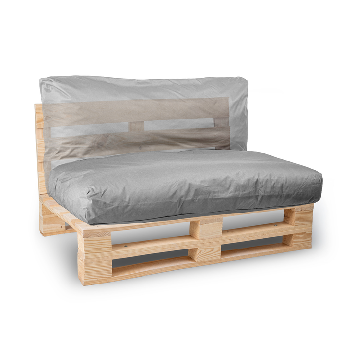 Almofada Palet Impermeável com Capa Removível - 120x60 Cm