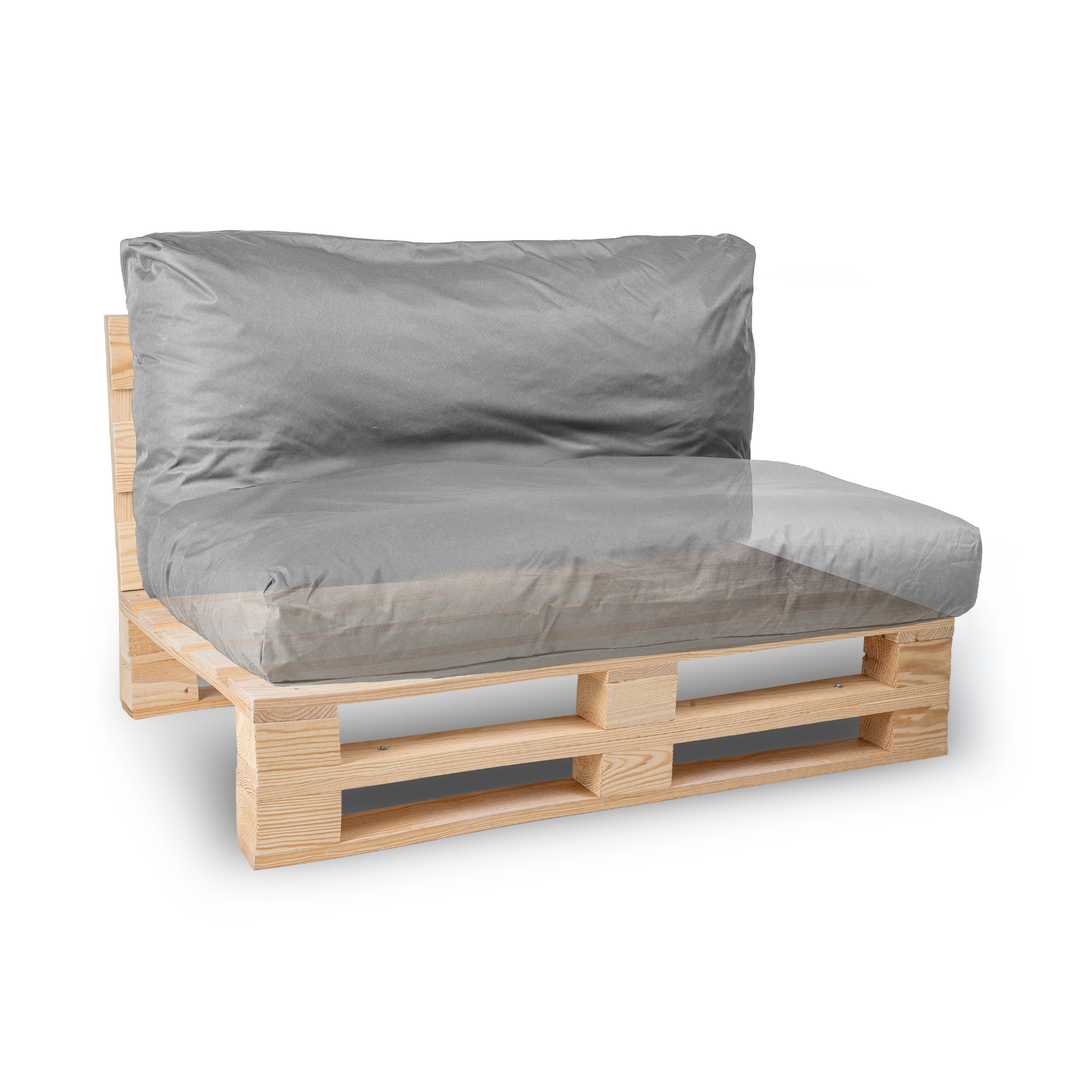 Almofada Palet Impermeável com Capa Removível - 120x60 Cm