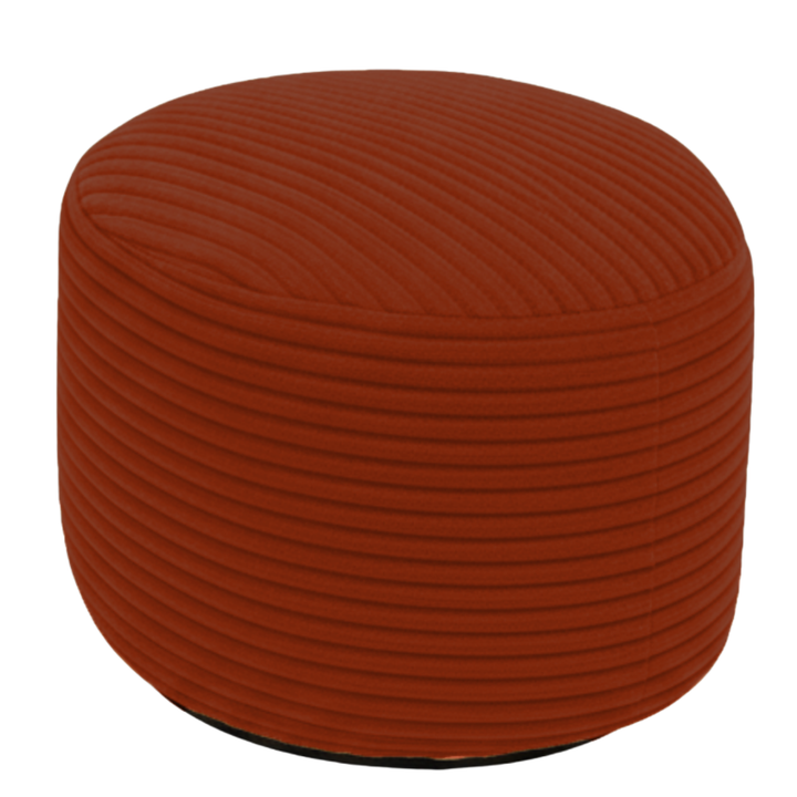 Repousapé com Capa Removível em Veludo Cotelê - 50 X 30 Cm