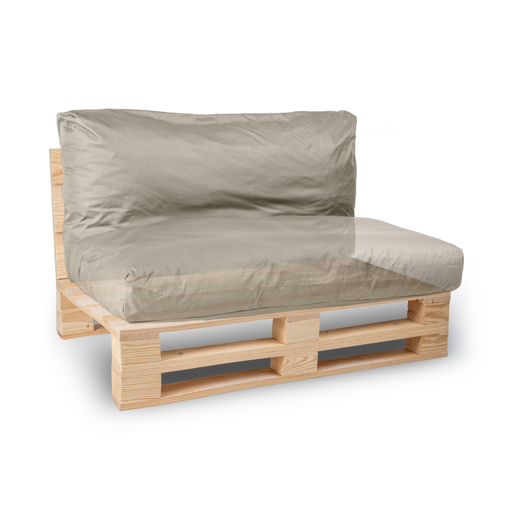 Almofada Palet Impermeável com Capa Removível - 120x60 Cm
