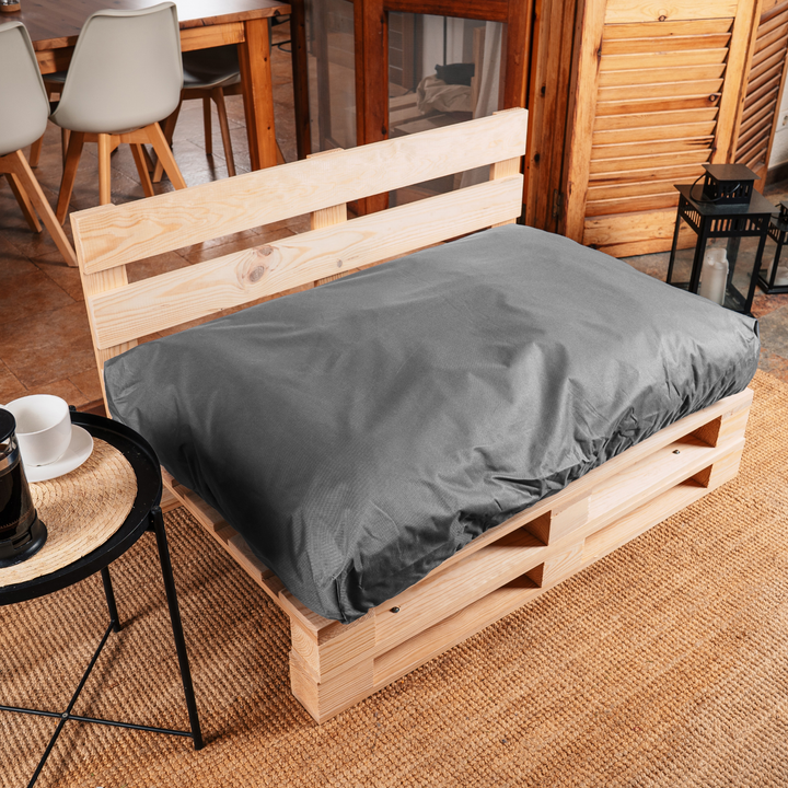 Almofada Pallet com Capa Impermeável - Assento 120x80 Cm