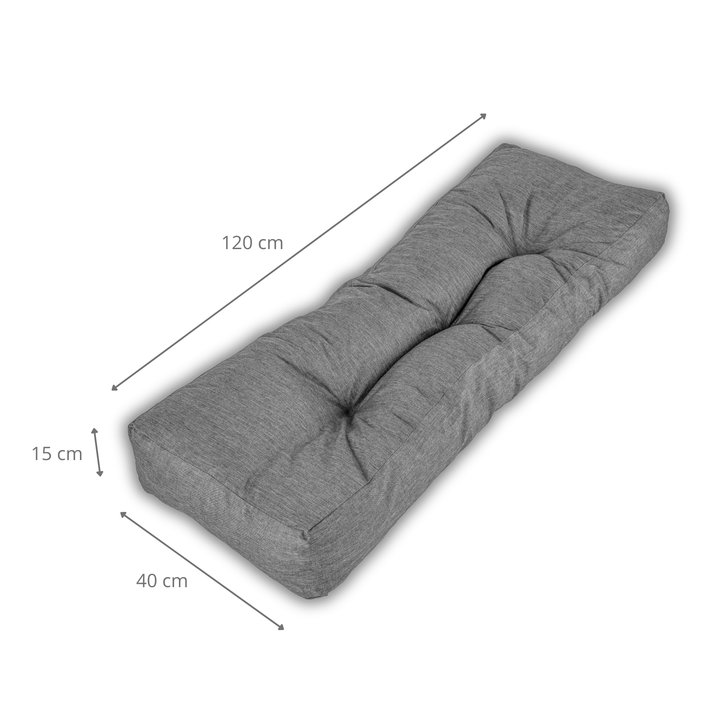 Apenas Encosto da Almofada Pallet - 120x40x15 Cm