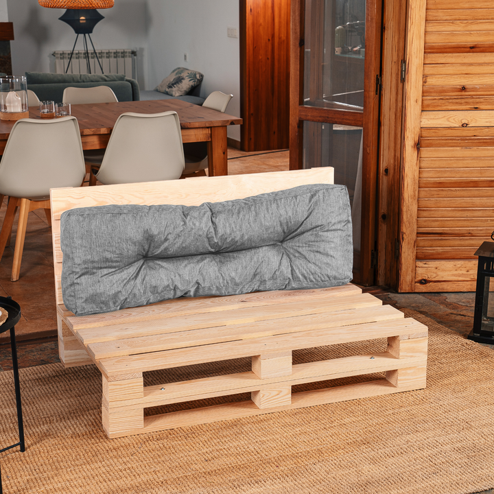 Apenas Encosto da Almofada Pallet - 120x40x15 Cm