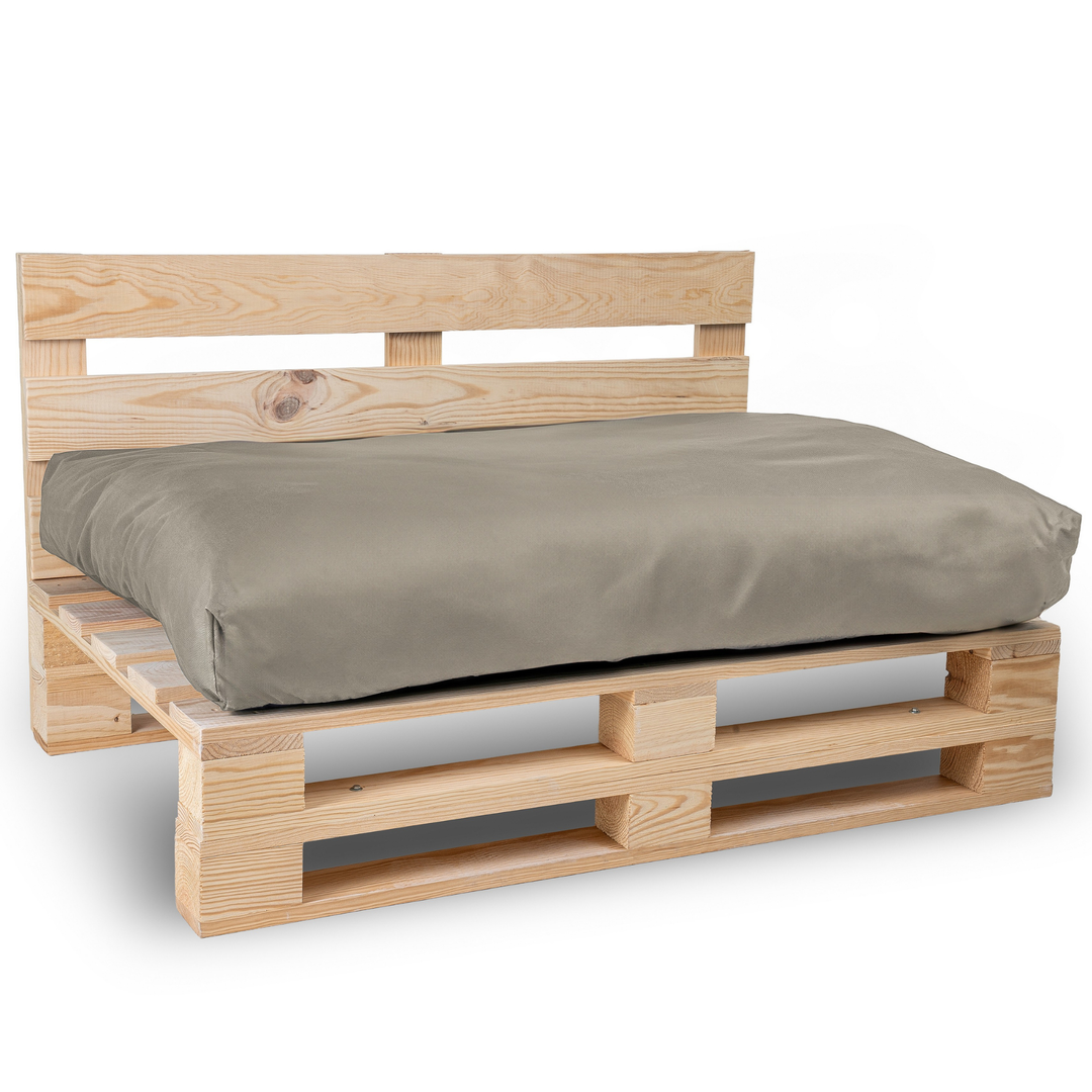 Almofada Pallet com Capa Impermeável - Assento 120x80 Cm