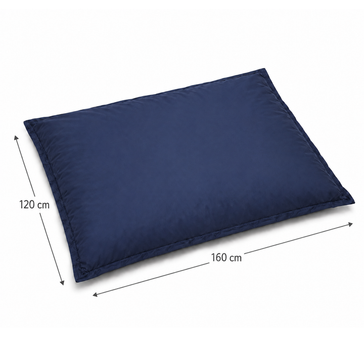 Puf de Exterior Impermeável com Capa Removível Anti-UV - 120x160 Cm