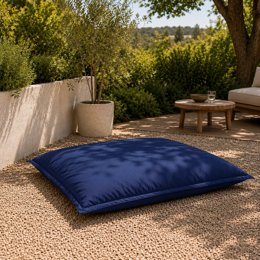 Puf de Exterior Impermeável com Capa Removível Anti-UV - 120x160 Cm