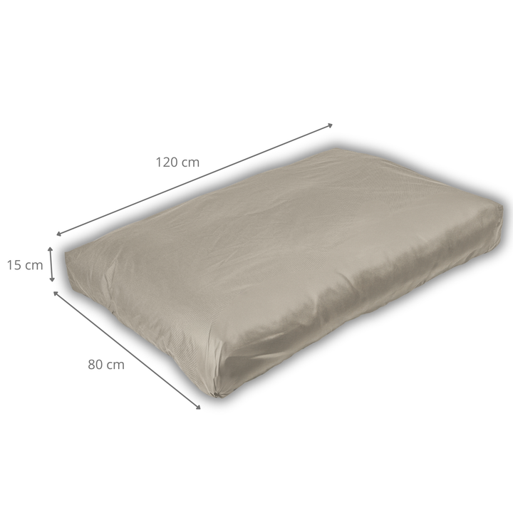 Almofada Pallet com Capa Impermeável - Assento 120x80 Cm