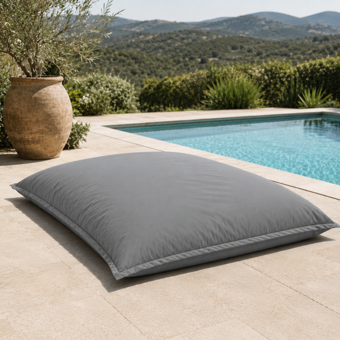 Puf de Exterior Impermeável com Capa Removível Anti-UV - 120x160 Cm