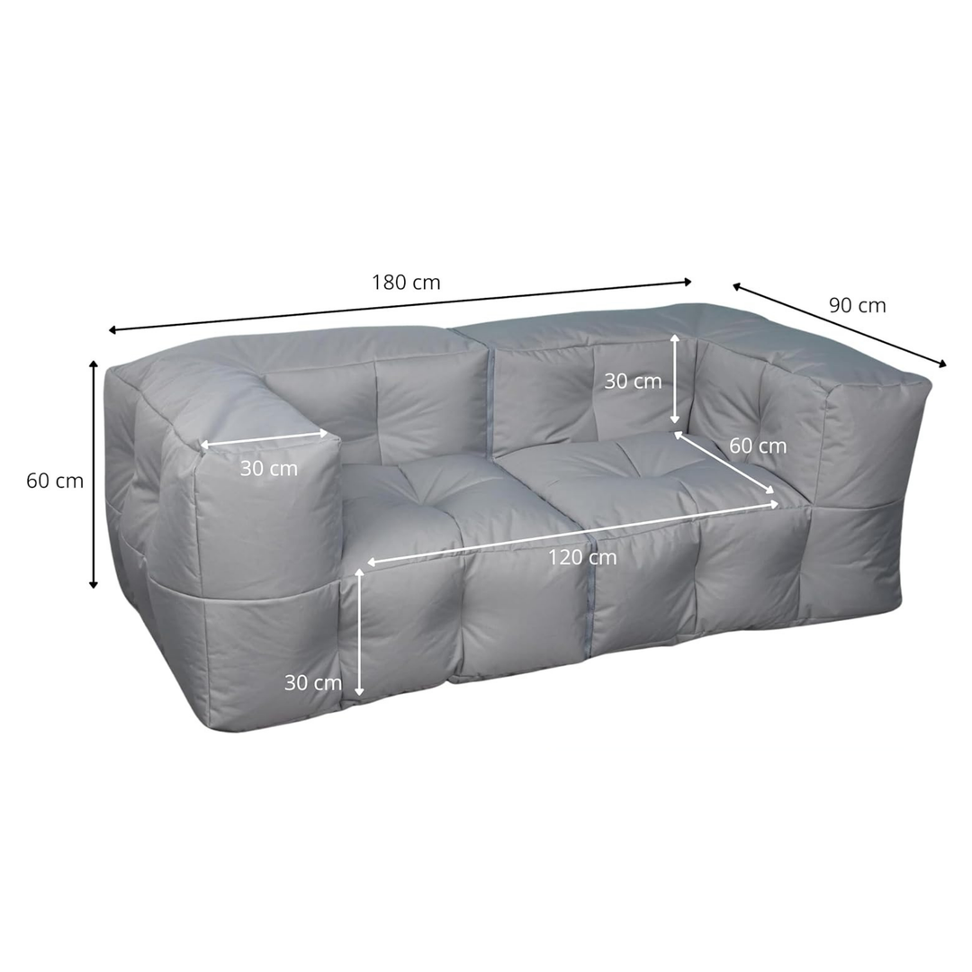 Sofá Modular de Exterior - 90 X 180 Cm