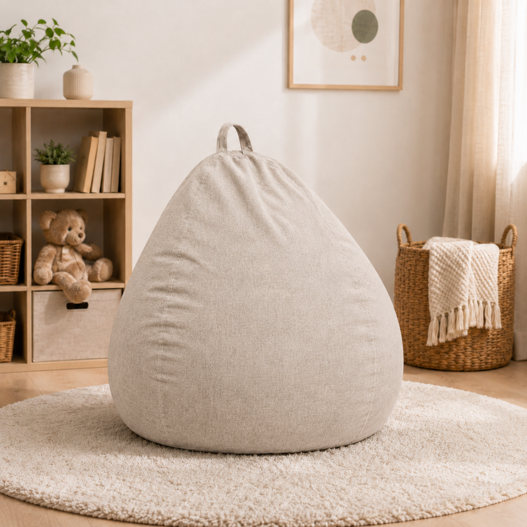 Puf Pera com Capa Removível - 80x70 Cm