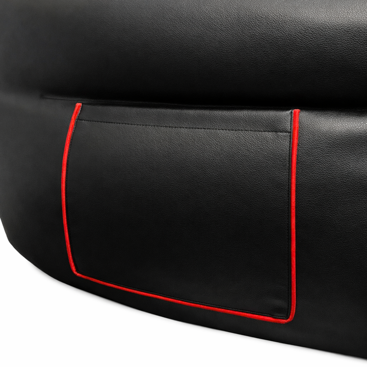 Puf gaming em pele sintética - 100x110 cm