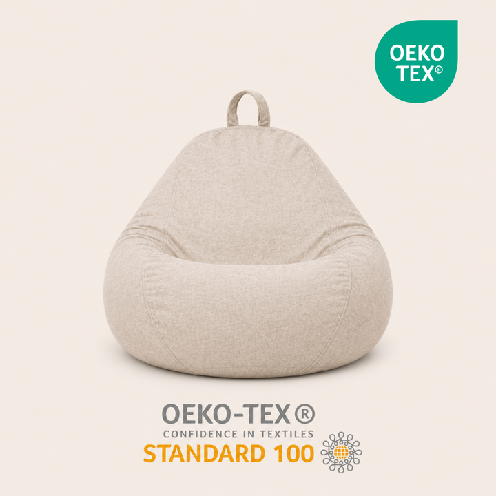 Puf Pera com Capa Removível - 80x70 Cm