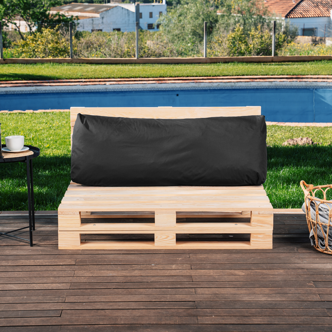 Almofada de Painel com Capa Impermeável Removível - Encosto 120x40 cm