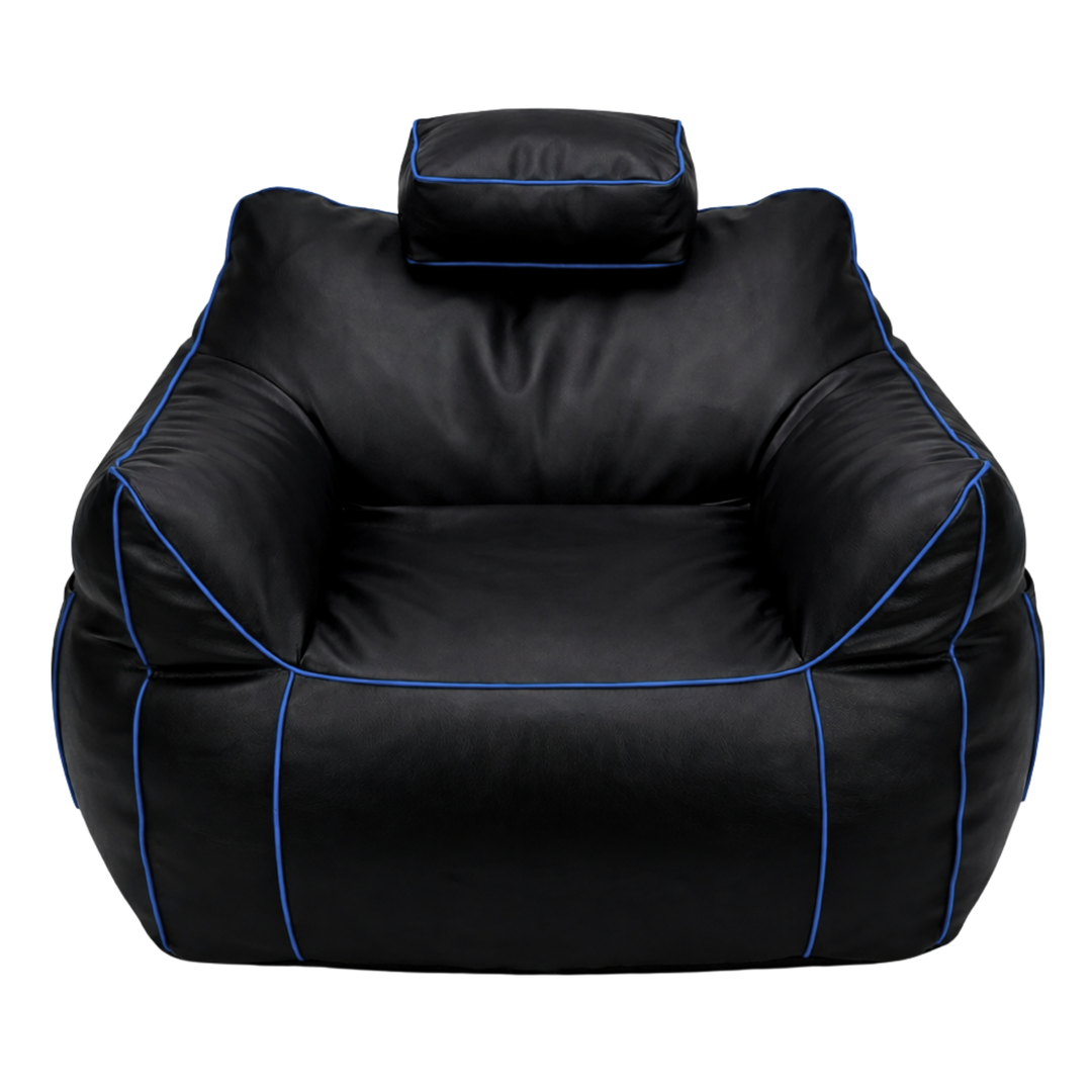 Puf gaming em pele sintética - 100x110 cm