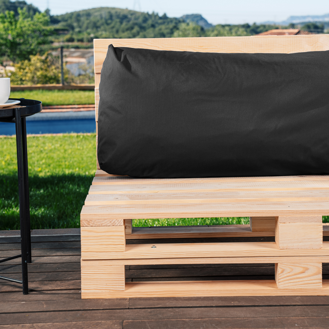 Almofada de Painel com Capa Impermeável Removível - Encosto 120x40 cm