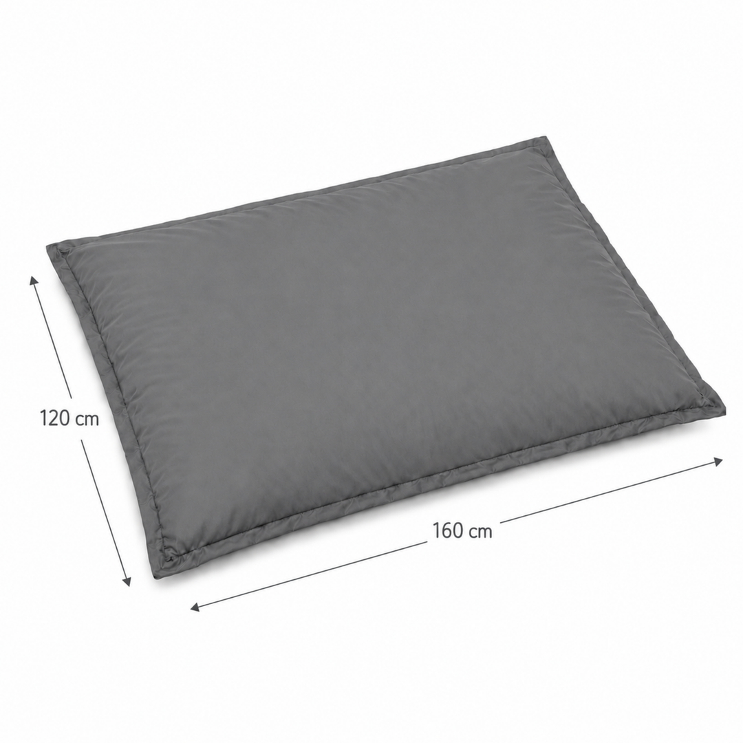 Puf de Exterior Impermeável com Capa Removível Anti-UV - 120x160 Cm