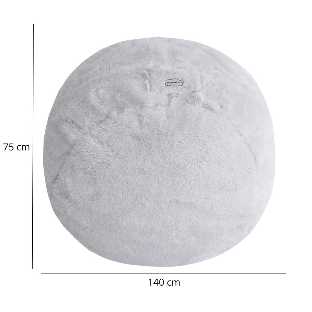 Puf Gigante em Pelo - 140 cm - Banabag