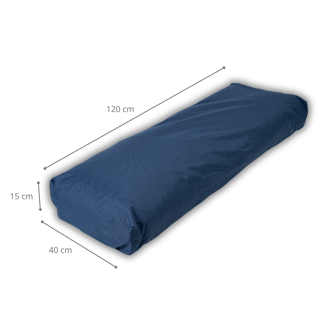 Almofada de Painel com Capa Impermeável Removível - Encosto 120x40 cm