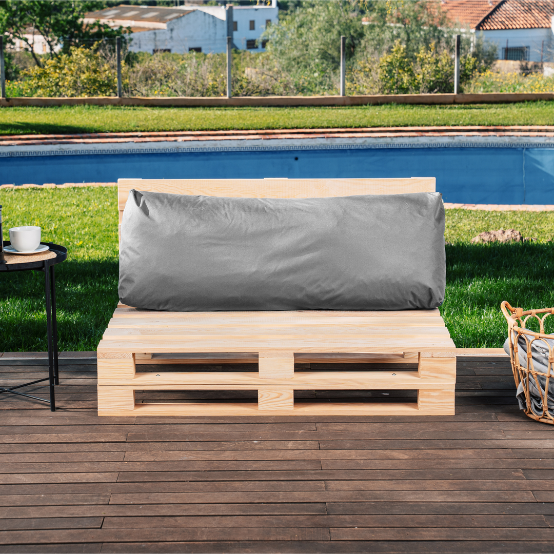 Almofada de Painel com Capa Impermeável Removível - Encosto 120x40 cm