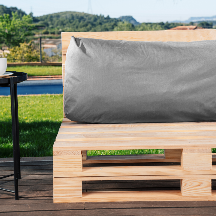 Almofada de Painel com Capa Impermeável Removível - Encosto 120x40 cm