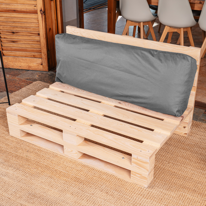 Almofada de Painel com Capa Impermeável Removível - Encosto 120x40 cm