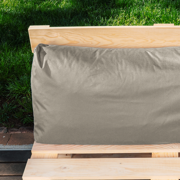 Almofada de Painel com Capa Impermeável Removível - Encosto 120x40 cm