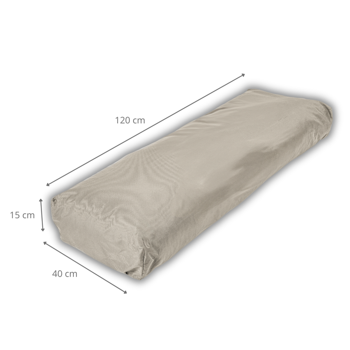 Almofada de Painel com Capa Impermeável Removível - Encosto 120x40 cm