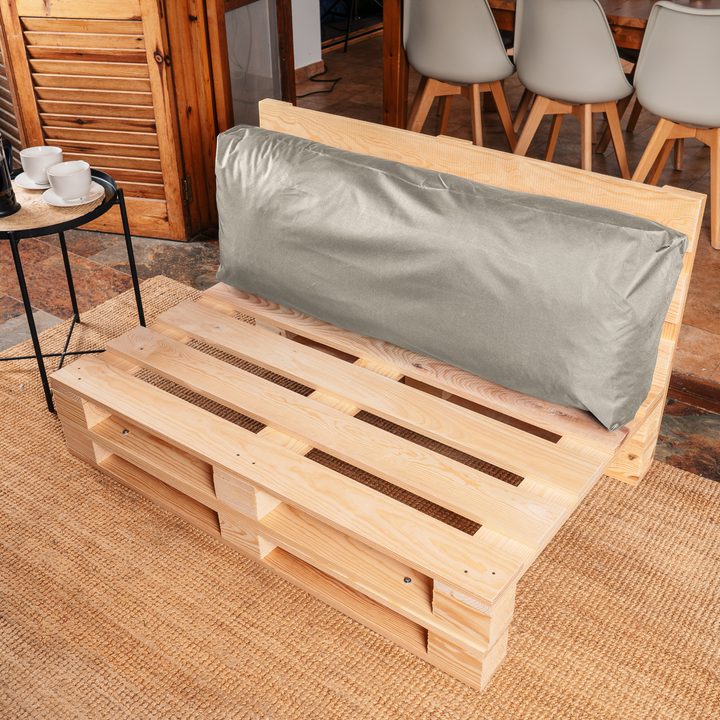Almofada de Painel com Capa Impermeável Removível - Encosto 120x40 cm