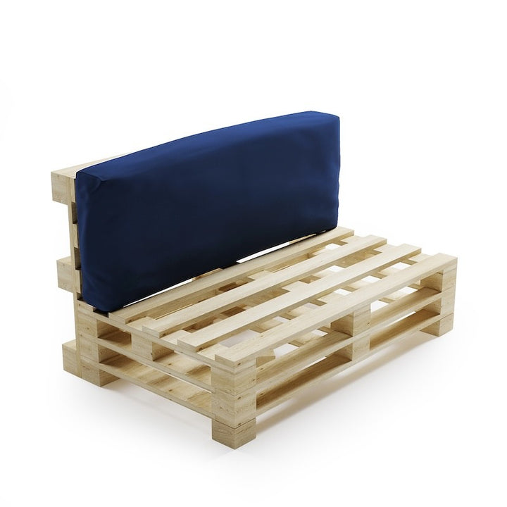 Capa de Almofada Pallet com Revestimento Removível - Encosto 120 X 40 Cm