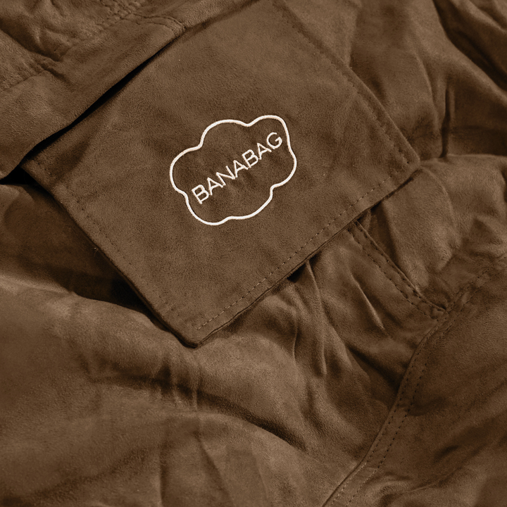 Capa Apenas Puff Gigante Microssuede - 120 Cm - Banabag