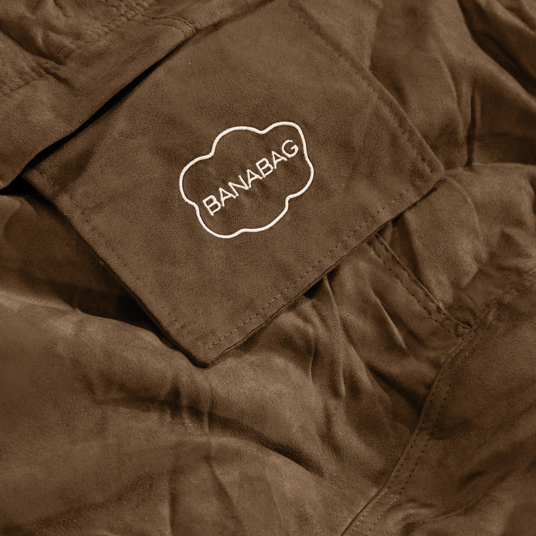 Capa Apenas Puff Gigante Microssuede - 180 Cm - Banabag