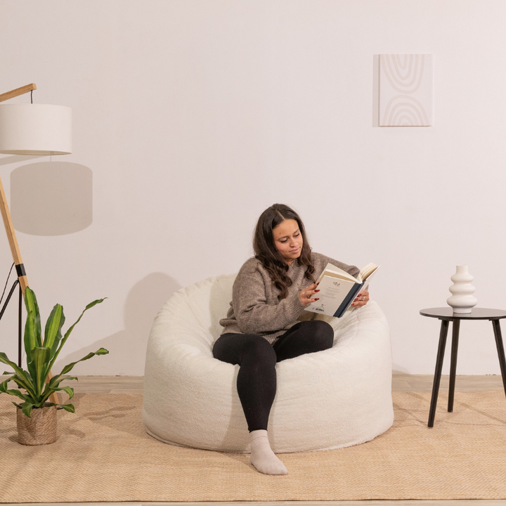 Puf de Bouclé - 100 Cm