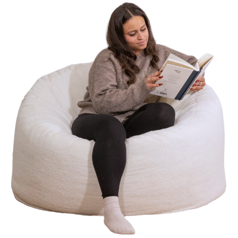 Puf de Bouclé - 100 Cm