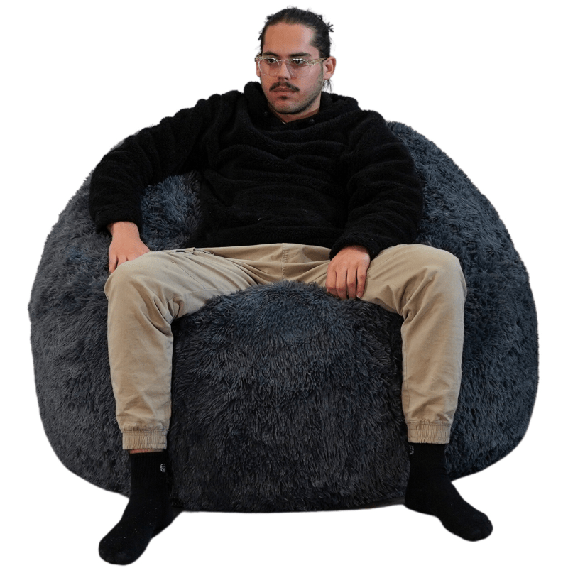Puf Gigante em Pelo - 120 cm - Banabag