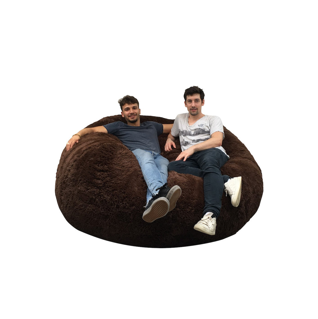 Puf Gigante em Pele - 160 cm - Banabag